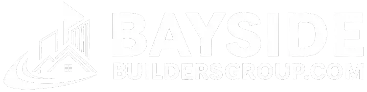 Bayside Builders Group logo, showcasing a stylized house design, symbolizing expertise in Bay Area home remodeling and construction services, including kitchen, bathroom renovations, and more.