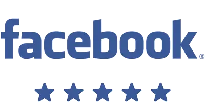 Five-star Facebook rating graphic, reflecting Bayside Builders Group's reputation for excellence in Bay Area home remodeling and construction services.